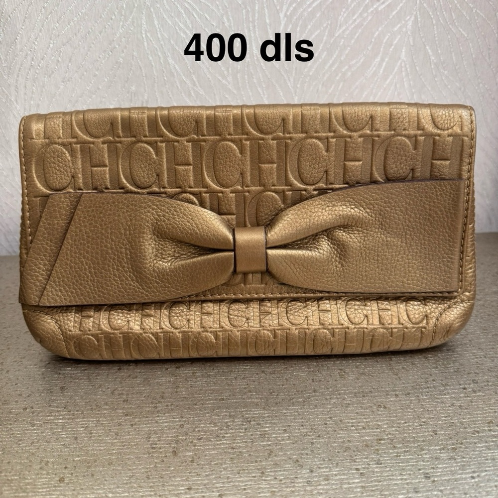 Women Gold Clutch Bag CH